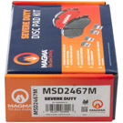 2022 Dodge ProMaster 2500 Brake Pad Set 2