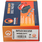 1988 Toyota Pick-up Truck Brake Pad Set 5