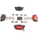1992 Nissan Stanza Brake Pad Set 6
