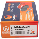 Magma MSD393M Brake Pad Set 2