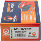 Magma MSD412M Brake Pad Set 2