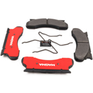 1987 Ford E Series Van Brake Pad Set 1