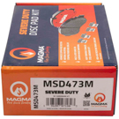Magma MSD473M Brake Pad Set 2