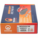 1994 Eagle Vision Brake Pad Set 2