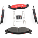 1992 Am-General Hummer Brake Pad Set 3