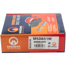 1992 Am-General Hummer Brake Pad Set 2