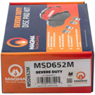 2000 Mazda B2500 Brake Pad Set 2