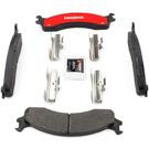 2000 Dodge Ram 2500 Van Brake Pad Set 4