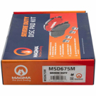 1994 Gmc W4500 Forward Brake Pad Set 2