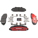 1998 Ford F Series Trucks Brake Pad Set 6