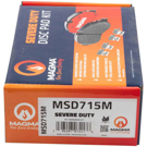 2000 Chrysler Town and Country Brake Pad Set 2