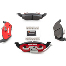 2000 Chrysler Town and Country Brake Pad Set 1