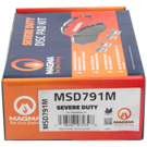 Magma MSD791M Brake Pad Set 2