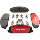 2000 Gmc W4500 Forward Brake Pad Set 6