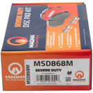 2007 Mitsubishi Outlander Brake Pad Set 2