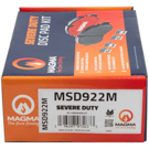 Magma MSD922M Brake Pad Set 2