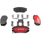 2007 Hyundai Tiburon Brake Pad Set 6