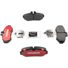 2003 Mercedes Benz G500 Brake Pad Set 1