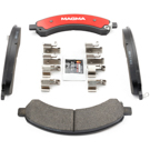 2007 Gmc Savana 3500 Brake Pad Set 3