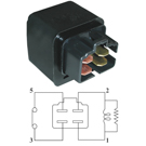 2000 Lexus SC400 HVAC System Relay 2