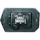 2012 Honda Insight HVAC Blower Motor Resistor 2