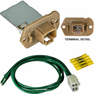 2012 Hyundai Santa Fe HVAC Blower Motor Resistor 1