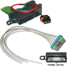 2000 Chevrolet Express 2500 HVAC Blower Motor Resistor 1