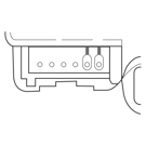 1994 Gmc Suburban HVAC Blend Door Actuator 2