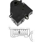 2004 Gmc Yukon HVAC Blend Door Actuator 3