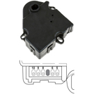 2000 Mercedes Benz ML430 HVAC Blend Door Actuator 4
