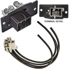 1982 Ford LTD HVAC Blower Motor Resistor 1