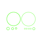 1990 Mitsubishi Mighty Max A/C Compressor Gasket Kit 1