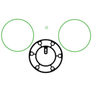 2007 Hyundai Entourage A/C Compressor Gasket Kit 1