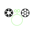 2009 Mini Cooper A/C Compressor Gasket Kit 1