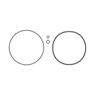 2000 Dodge Ram 2500 Van A/C Compressor Gasket Kit 1