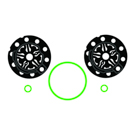 BuyAutoParts  Ford GT A/C Compressor Gasket Kit AE-V0168AN