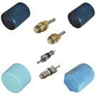 BuyAutoParts AQ-B0034AN A/C System Valve Core and Cap Kit 1