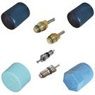 2011 Jeep Compass A/C System Valve Core and Cap Kit 1