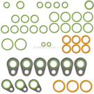 2000 International 5000 A/C System O-Ring and Gasket Kit 1