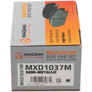Magma MXD1037M Brake Pad Set 2