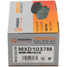 2013 Dodge Avenger Brake Pad Set 2