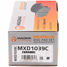 Magma MXD1039C Brake Pad Set 2