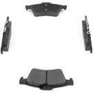 2007 Mazda 3 Brake Pad Set 3
