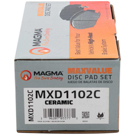2007 Honda Ridgeline Brake Pad Set 2