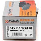 2012 Honda Ridgeline Brake Pad Set 2