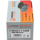 2012 Maserati Quattroporte Brake Pad Set 2