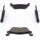 2008 Hummer H3 Brake Pad Set 3
