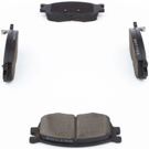 2006 Hyundai Accent Brake Pad Set 3