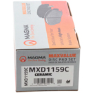 Magma MXD1159C Brake Pad Set 2