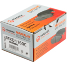 2007 Saturn Aura Brake Pad Set 4